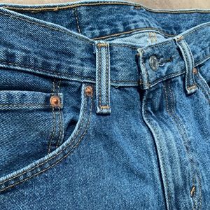 Levi’S Blue Straight Jeans 516